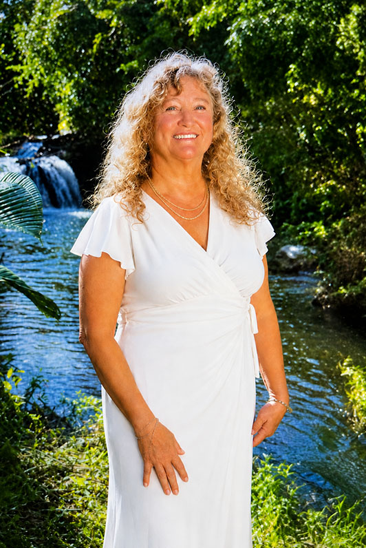 Cindy Sellers, founder of Angel Farms and certified colon hydrotherapist.