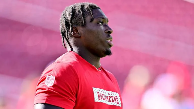 Tampa Bay Buccaneers edge rusher YaYa Diaby.