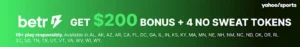 Betr Promo Code for $200 Bonus of 4 No Sweat Tokens