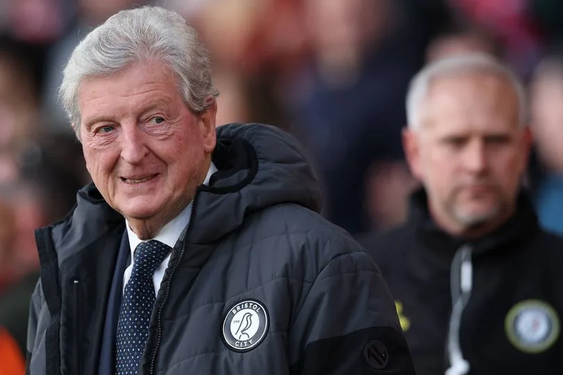 SOUTHAMPTON, ENGLAND - APRIL 21: Roy Hodgson the Interim Manager of Bristol City looks on from the sidelines ahead of the Sky Bet Championship match between Southampton and Bristol City at St Mary's Stadium on April 21, 2026 in Southampton, England. (Photo by Michael Steele/Getty Images)