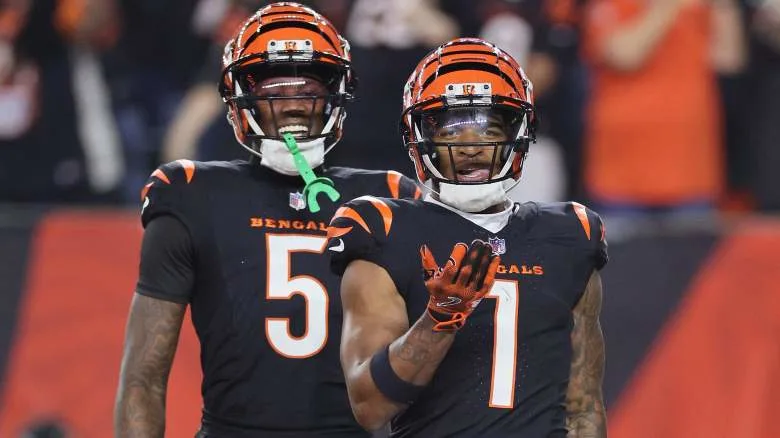 Tee Higgins and Ja'Marr Chase are trending in the right direction for the Bengals.